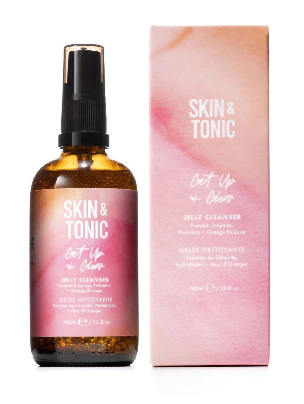 Skin & Tonic Get Up & Glow Jelly Cleanser – NIB